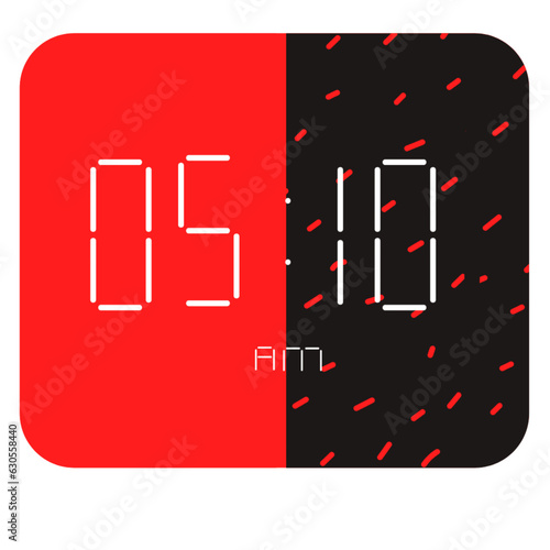 digital clock icon