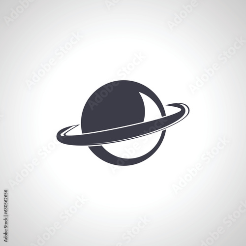 saturn isolated icon. saturn isolated icon