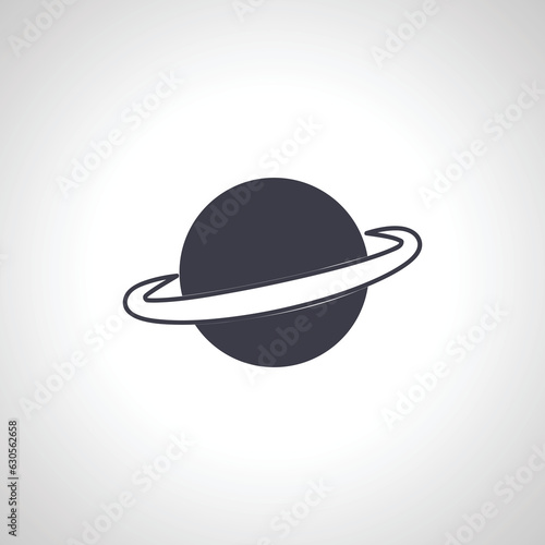 saturn isolated icon. saturn isolated icon