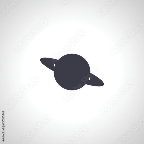 saturn isolated icon. saturn isolated icon