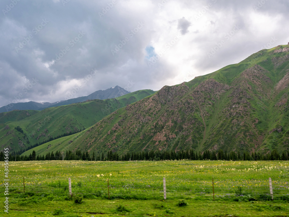 Xinjiang Duku highway charming scenery