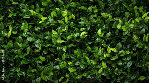 Bentwood Elegance - Close Up of Green Artificial Hedge - green leaves background