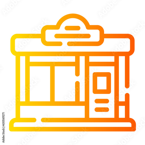 jewelry store Line Gradient Icon