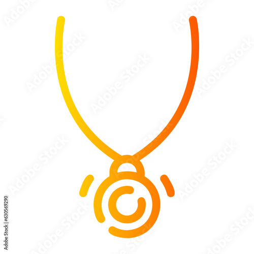 ankh Line Gradient Icon