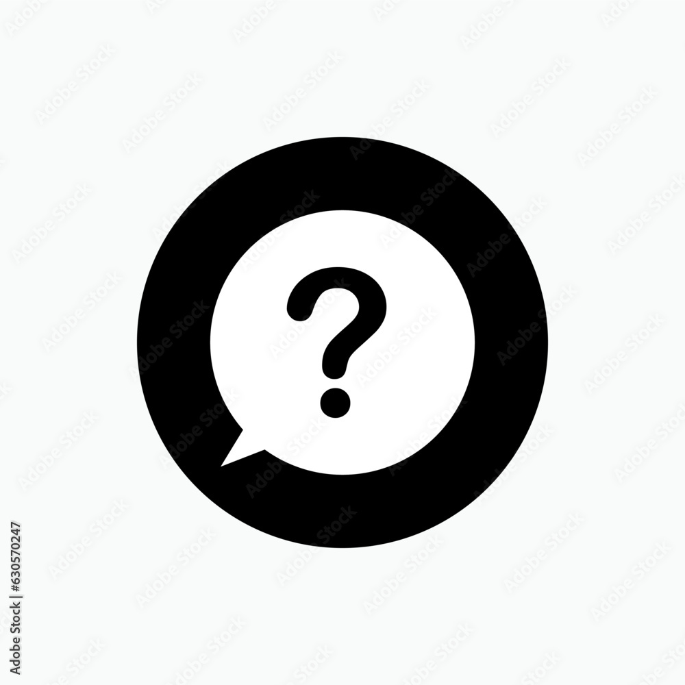 Question Mark Icon - Vector, Sign and Symbol for Design, Presentation, Website or Apps Elements. Question Mark Icon - Vector, Sign and Symbol for Design, Presentation, Website or Apps Elements.