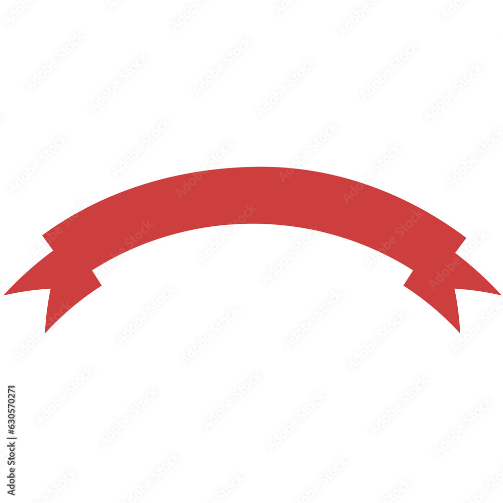 Digital png illustration of red ribbon with copy space on transparent background Digital png illustration of red ribbon with copy space on transparent background