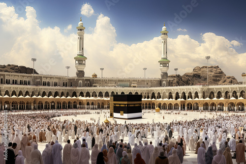 hajj in mecca view
