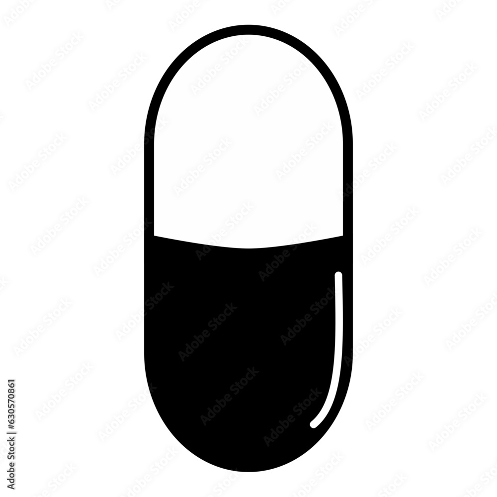 pill on white pill on white