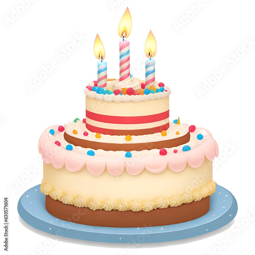 Birthday Cake Transparent Background  