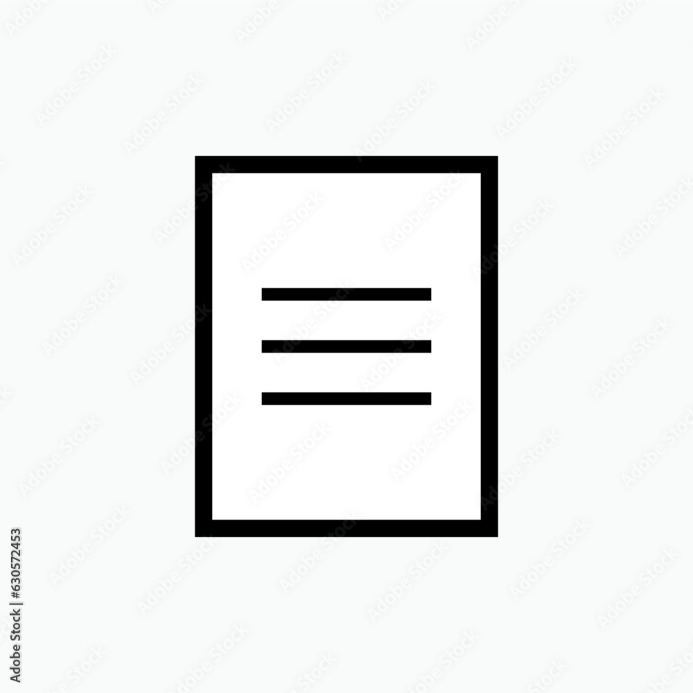 Report Icon. Paper, Document Symbol. Report Icon. Paper, Document Symbol.