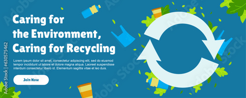 Banner design for sustainable development and eco-friendly concept, with message about the importance of green cities and the commemoration of  World Environment Day.