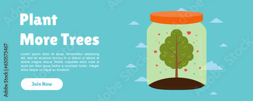 Banner design for sustainable development and eco-friendly concept, with message about the importance of green cities and the commemoration of  World Environment Day.