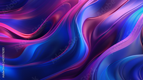 abstract background with neon fluid elements that react to user interactions