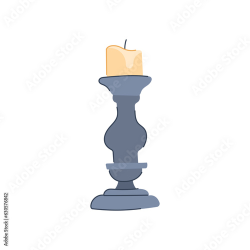 candelabrum candlestick holder cartoon. fragrance bearish, accessories bullish, antique market candelabrum candlestick holder sign. isolated symbol vector illustration