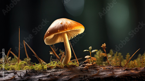mushroom in forest 