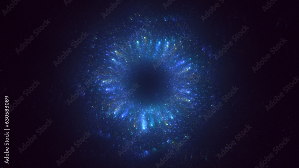 3D rendering abstract circle light background 3D rendering abstract circle light background