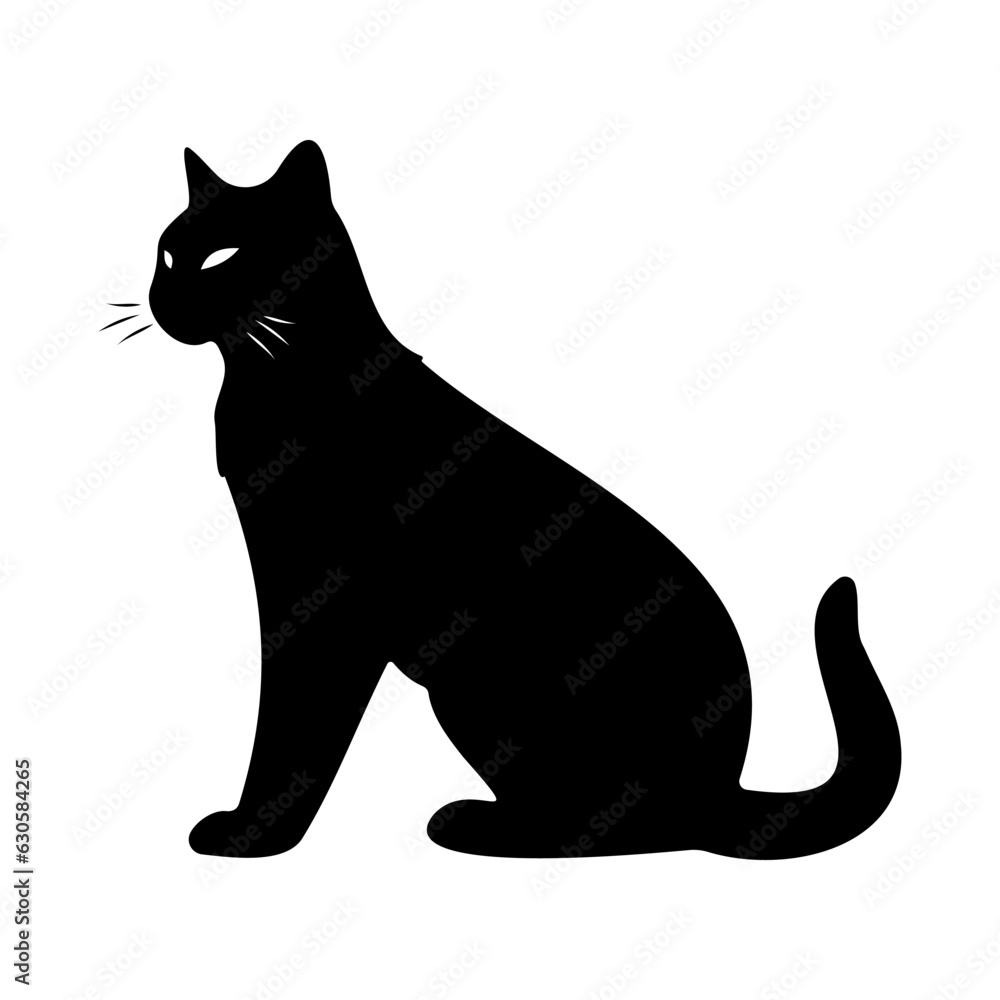 Cat line icon. Claws, milk, purring, house, animal, wool, tail, whiskers, kittens. Black vector icons on a white background for Business Cat line icon. Claws, milk, purring, house, animal, wool, tail, whiskers, kittens. Black vector icons on a white background for Business