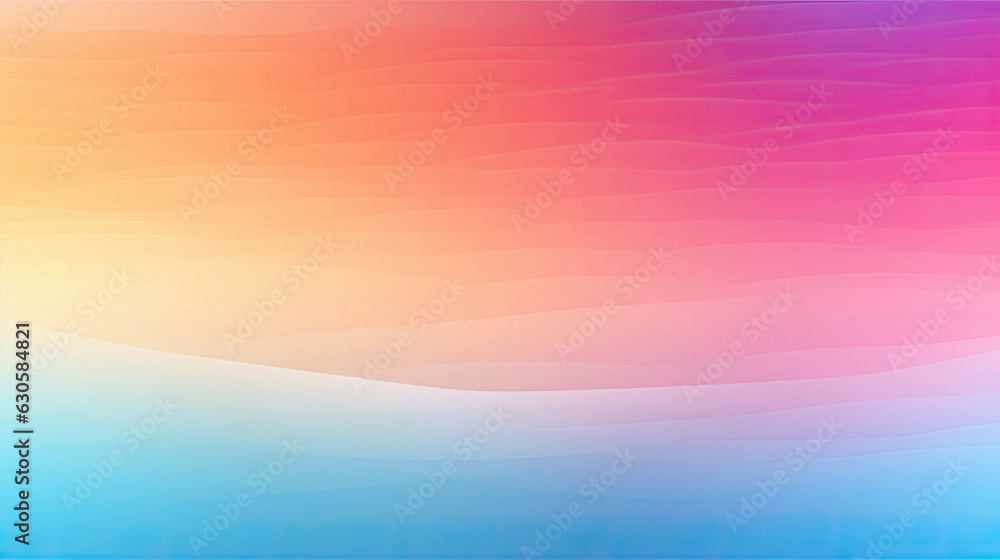 Colorful orange blue pink red green background illustration abstract wave