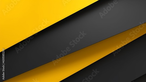 Elegant grey yellow seamless looped background. Diagonal dark stripes animation. Digital minimal geometric 3d buttle BG. Technology amazing lines. Design template. soft pattern. Sport, Generative AI