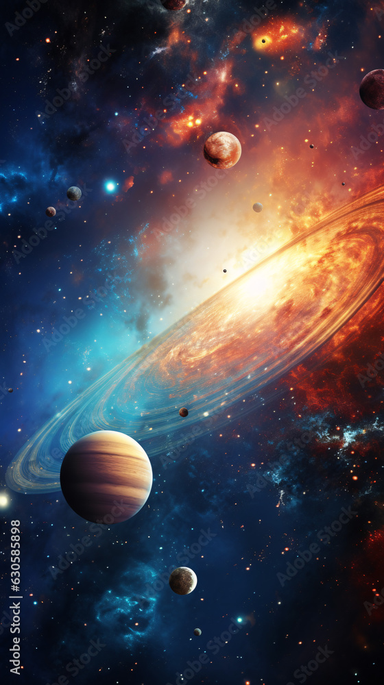 Φωτογραφία Breathtaking representation of the Milky Way from the outer reaches of our solar