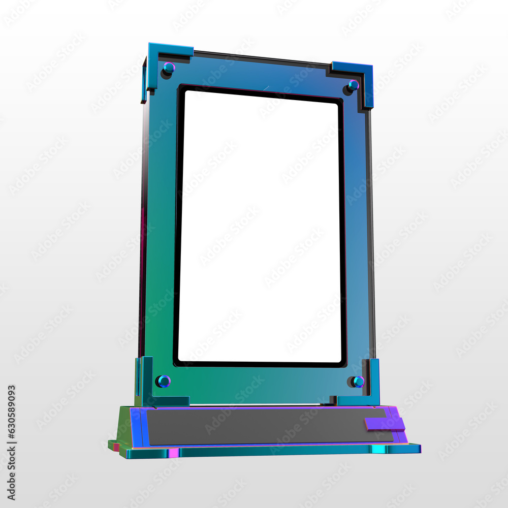 NFT frame isolated with white background NFT frame isolated with white background