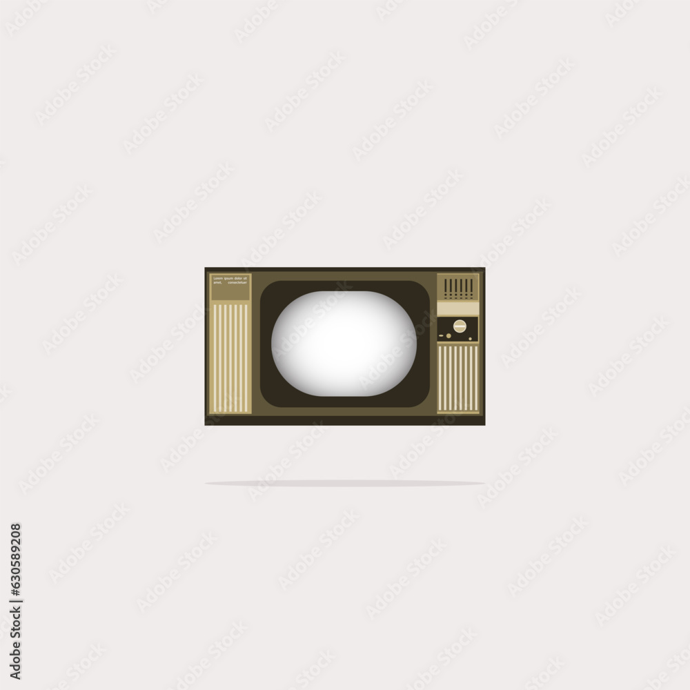 old school television vector retro analog flat design simple mock up animation attractive old school television vector retro analog flat design simple mock up animation attractive
