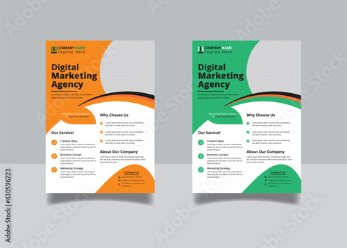 Creative flyer Design template