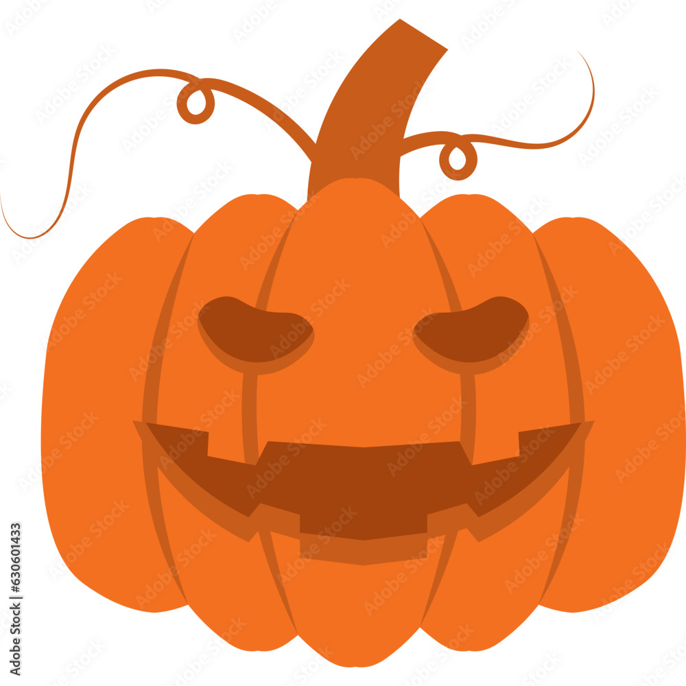 Obraz premium Halloween Pumpkin Illustration