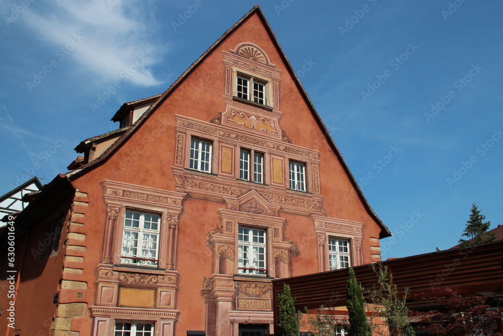 old house in colmar in alsace (france)