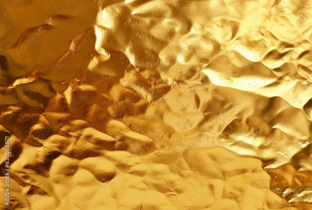 shiny gold wall background texture. generative ai shiny gold wall background texture. generative ai