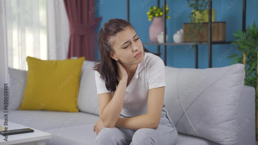 The Young woman Who Feels Bad. The Young woman Who Feels Bad.