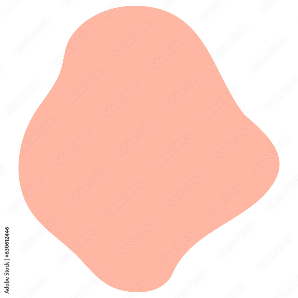 Minimal Organic Abstract Shape Minimal Organic Abstract Shape