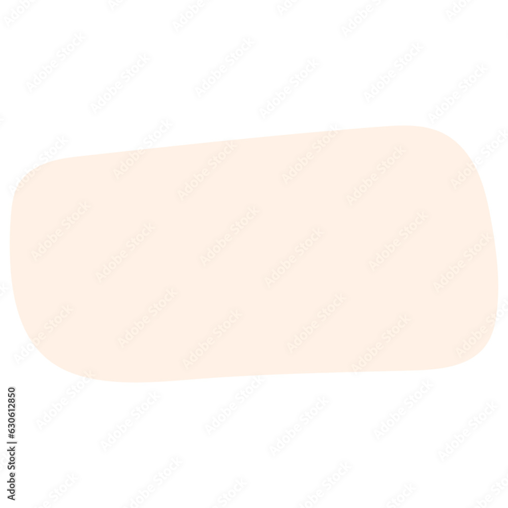 Abstract Organic Rectangle Shape