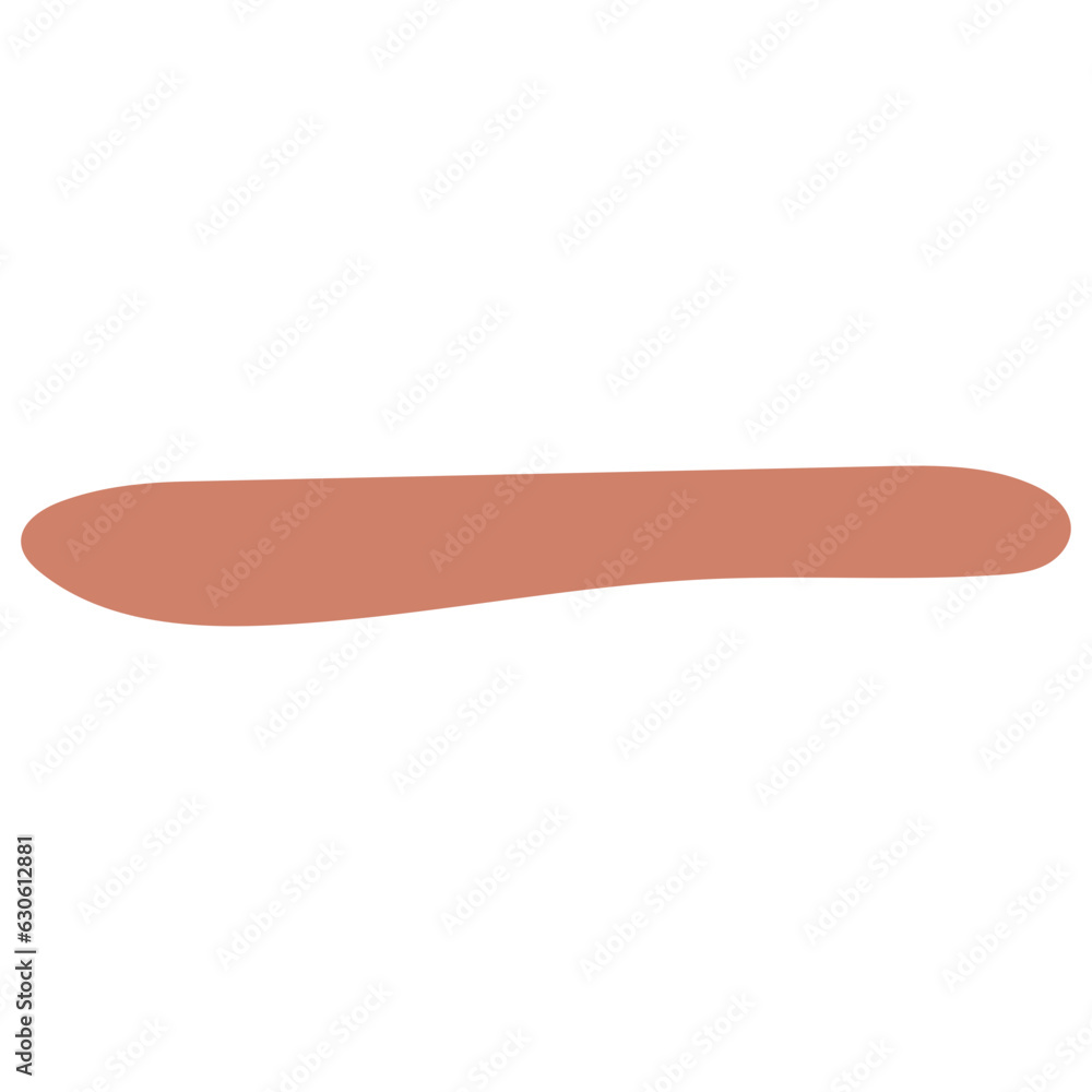 Abstract Organic Line Shape Abstract Organic Line Shape