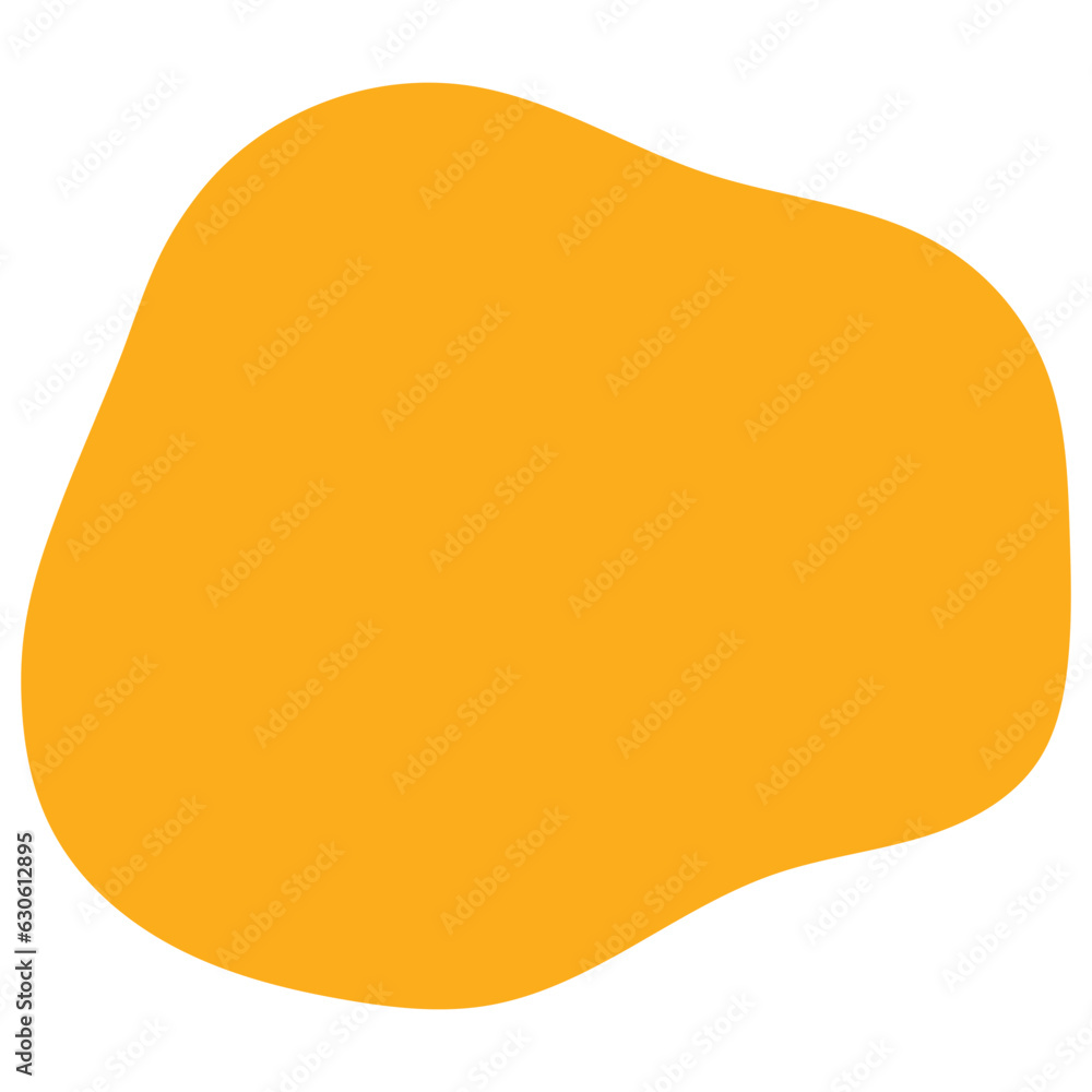 Abstract Organic Blob Shape Abstract Organic Blob Shape