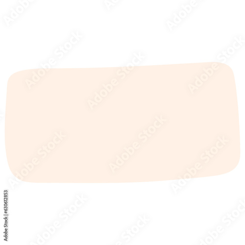 Abstract Organic Rectangle Shape