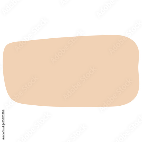 Abstract Organic Rectangle Shape