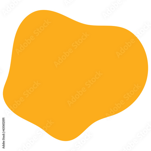 Abstract Organic Blob Shape