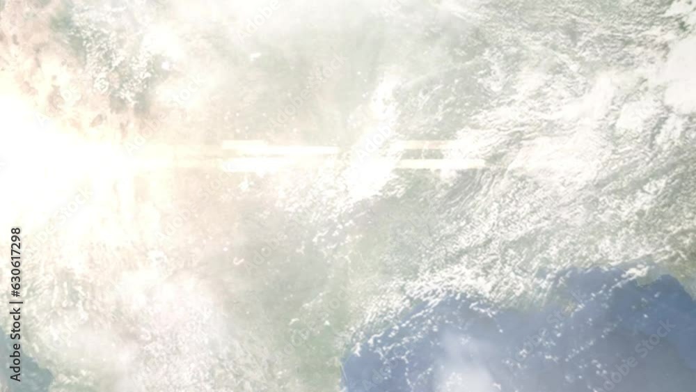 Zoom in from space and focus on Euless, Texas, USA. 3D Animation. Background for travel intro. Elements of this image furnished by NASA Zoom in from space and focus on Euless, Texas, USA. 3D Animation. Background for travel intro. Elements of this image furnished by NASA