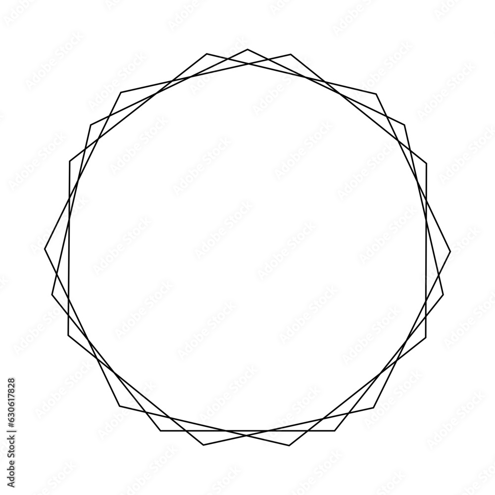 Geometric Frame Geometric Frame