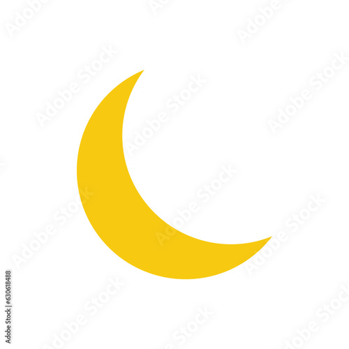 Moon Night Sleep Icon Vector Design Illustrator EPS 10