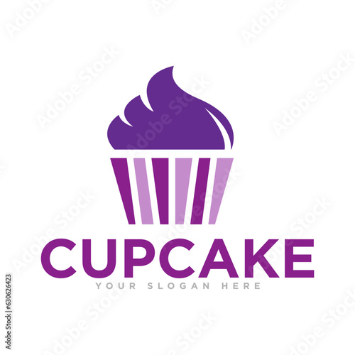 Cake Bakery Logo Design Illustration