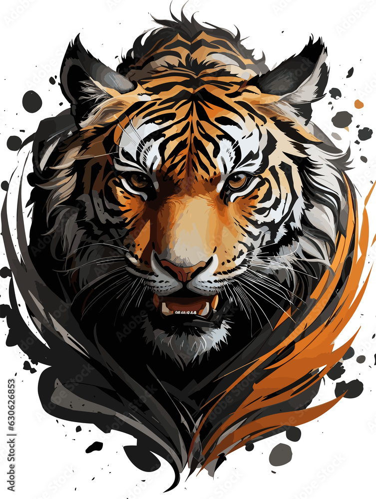 Tiger art