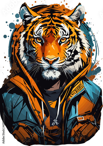 Tiger art © NUTTAWAT