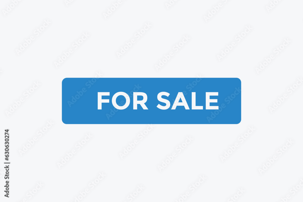 For sale button web banner templates. Vector Illustration
For sale button web banner templates. Vector Illustration