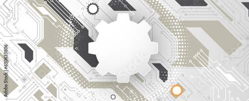 machine technology gears. retro gearwheel mechanism bacground