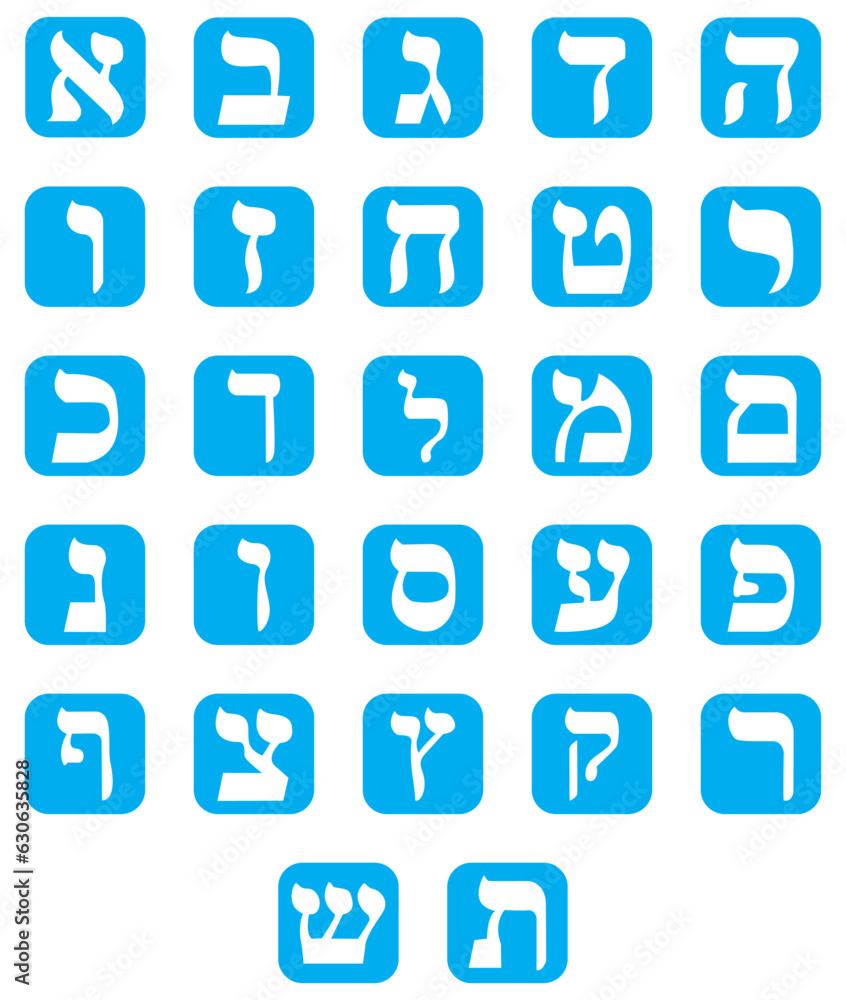 hebrew alphabet hebrew alphabet