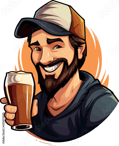 uomo che beve birra 02