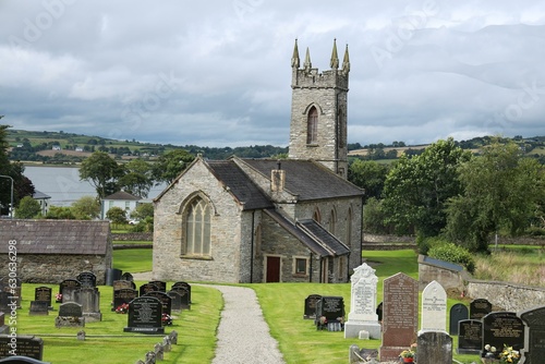 Photos St Mura's Parish Church, a 19th century Church of Ireland church pictured here in summertime sunlight