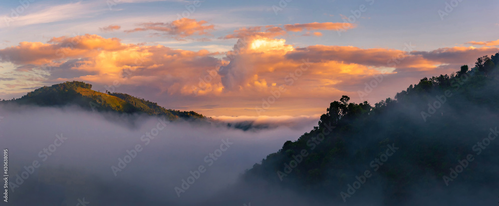 landscape and sky background